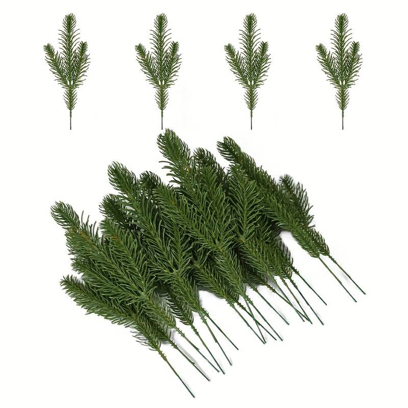 Artificial Pine Needles Branches Plant Pine Branches - Temu
